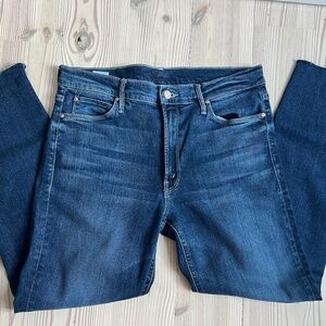 Mother Mid Rise Dazzler Ankle jeans size 31